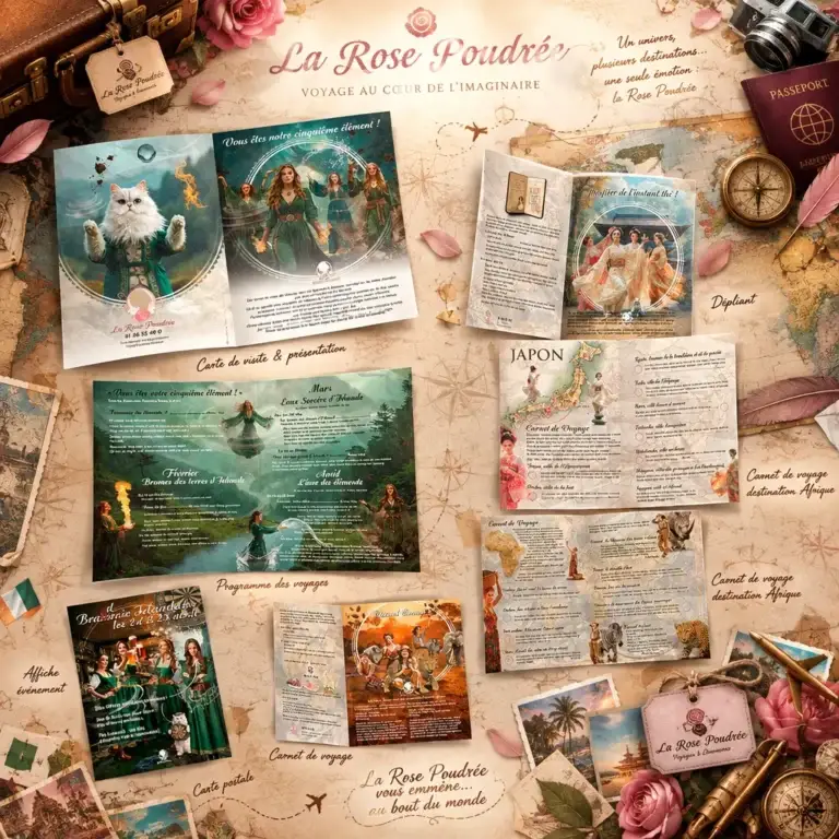 La Rose Poudrée – visuel 2